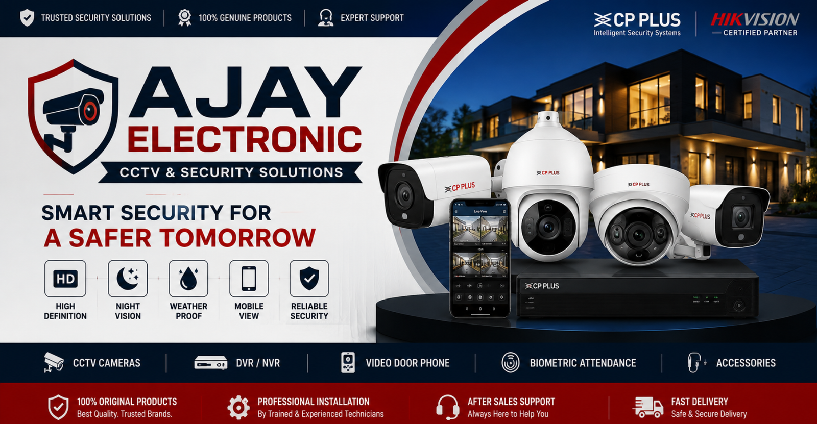 cctv store Ajay electronics